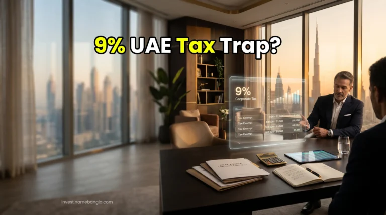UAE 9% Corporate Tax planning and financial strategy for Dubai real estate investors and SME directors in 2026.